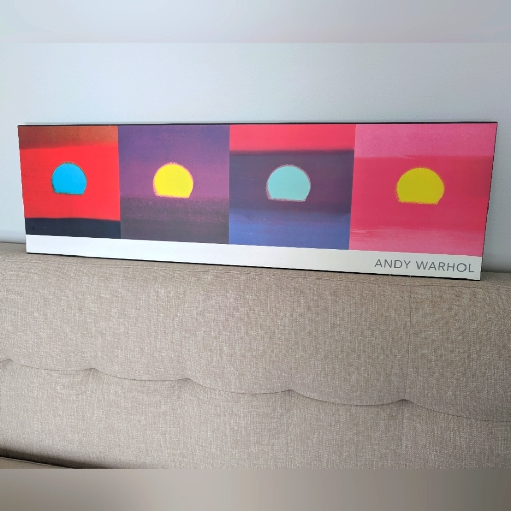 Andy Warhol Sunset Print